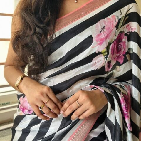 Floral-Pure-Handloom-Mangalagiri-Digital-Printed-Saree